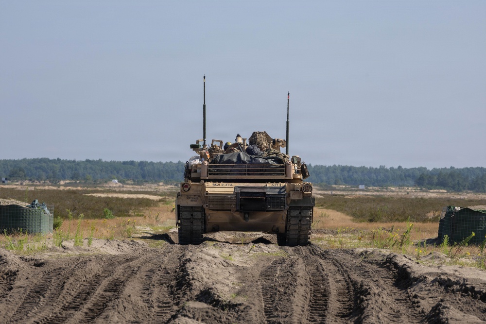 2-37 AR (1/1AD) Table III Gunnery, Poland, July 15, 2026