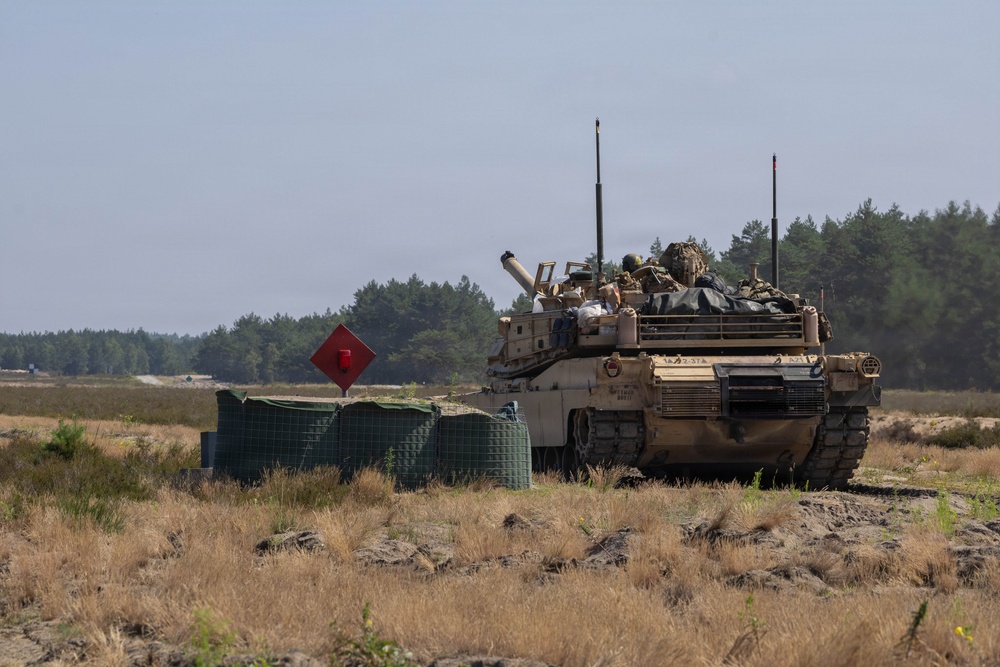 2-37 AR (1/1AD) Table III Gunnery, Poland, July 15, 2026