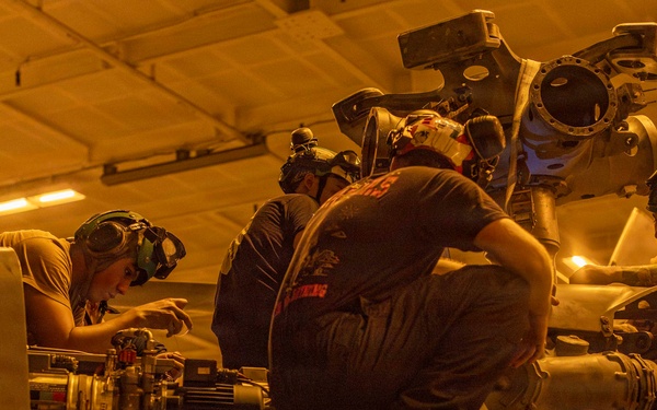 Abraham Lincoln Conducts Operations