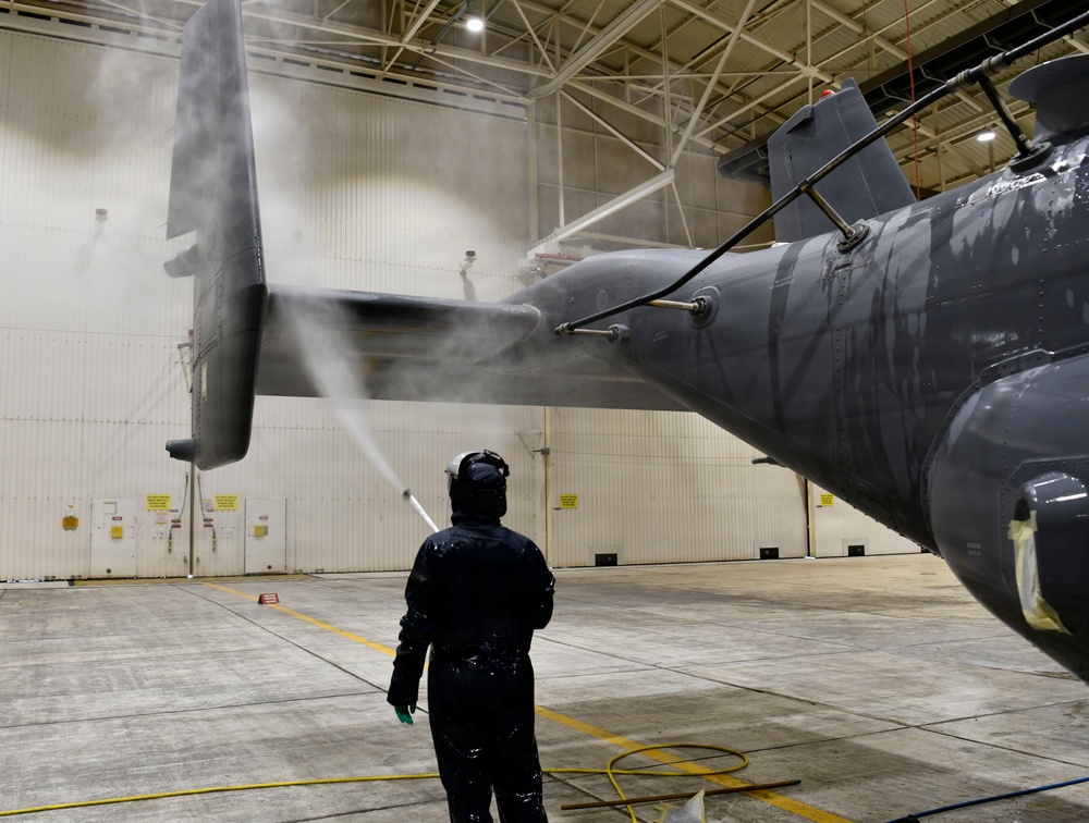 No Margin for Rust: Maintenance Keeps the Osprey Corrosion-Free