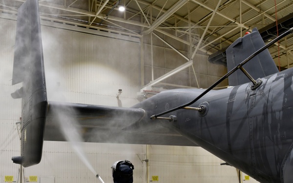 No Margin for Rust: Maintenance Keeps the Osprey Corrosion-Free