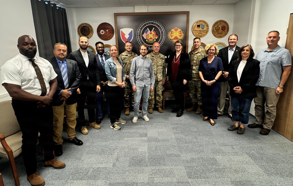 Bavarian Construction Officials get to know USAG Ansbach