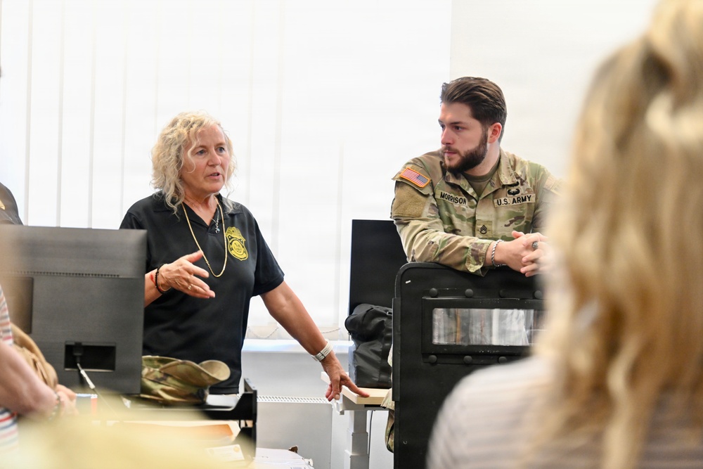 USAG Stuttgart hosts Böblingen Criminal Police to strengthen local law enforcement partnerships