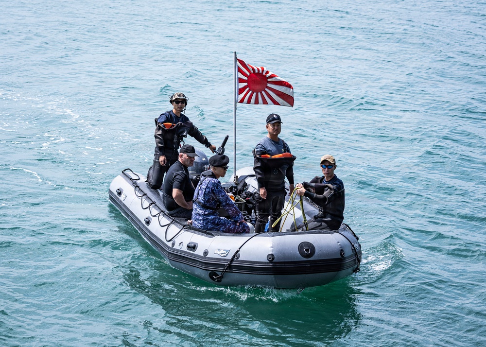 Dive Operations during Sea Breeze 26