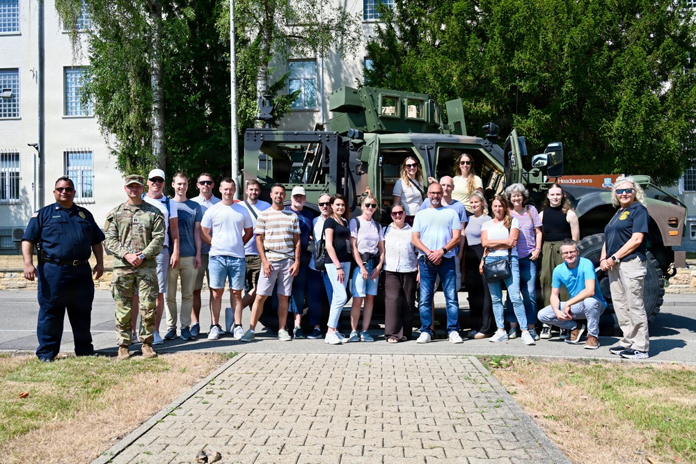 USAG Stuttgart hosts Böblingen Criminal Police to strengthen local law enforcement partnerships