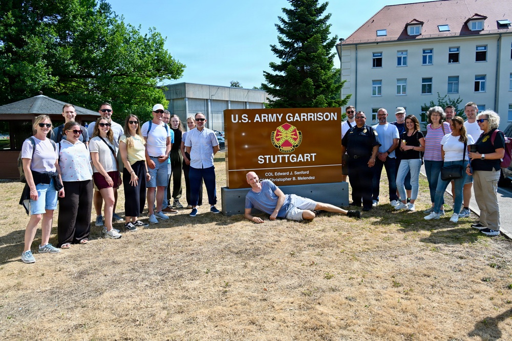 USAG Stuttgart hosts Böblingen Criminal Police to strengthen local law enforcement partnerships