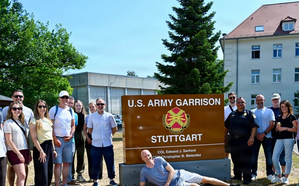 USAG Stuttgart hosts Böblingen Criminal Police to strengthen local law enforcement partnerships