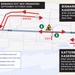 Construction detour - Bismarck exit