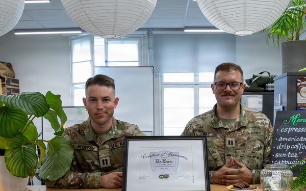 The Bean brews morale and community for Soldiers in Poland