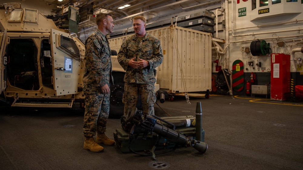 Multinational key leaders, congressional staff delegation tour USS Essex