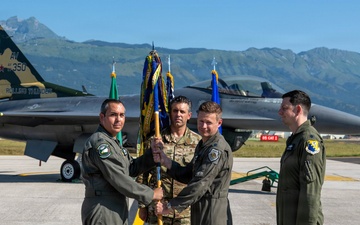 555 Fighter Squadron Change of Command