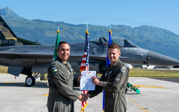 555 Fighter Squadron Change of Command