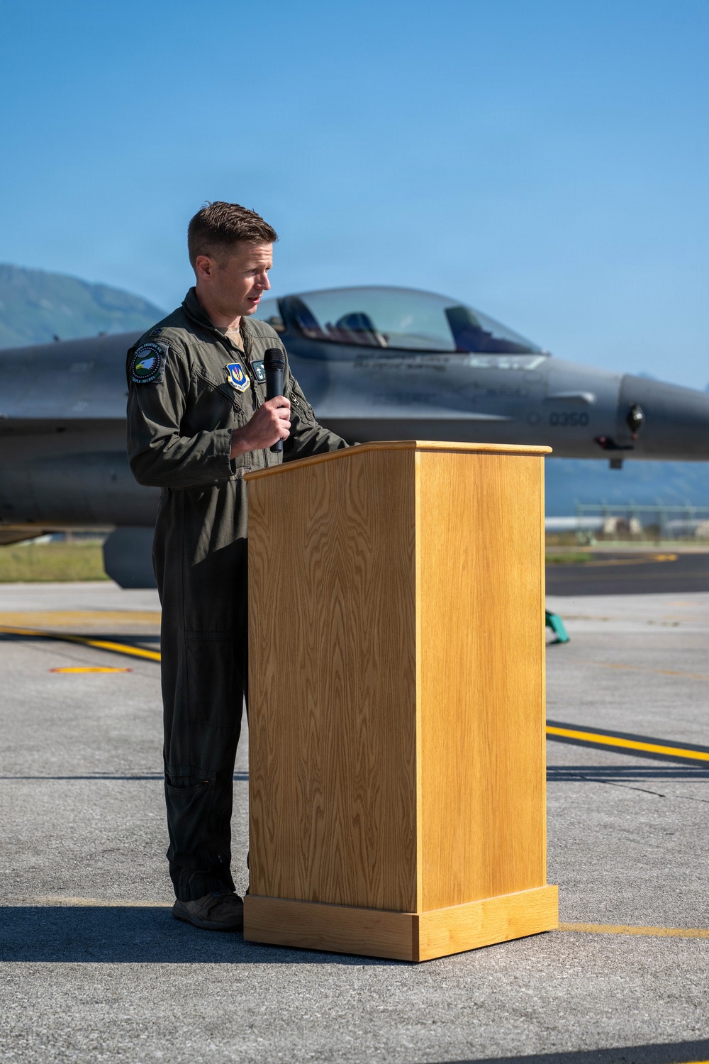 555 Fighter Squadron Change of Command