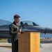 555 Fighter Squadron Change of Command