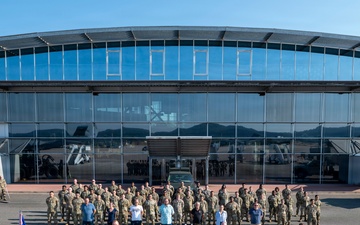 721st Aerial Port Squadron Group Photo for Terminal of the Year