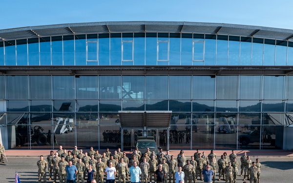 721st Aerial Port Squadron Group Photo for Terminal of the Year