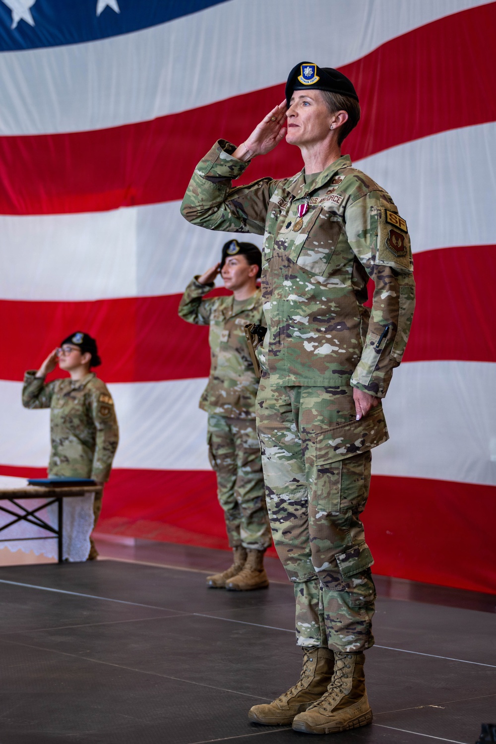 31st Fighter Wing holds security forces change of command