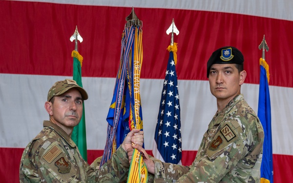 31st Fighter Wing security forces change of command
