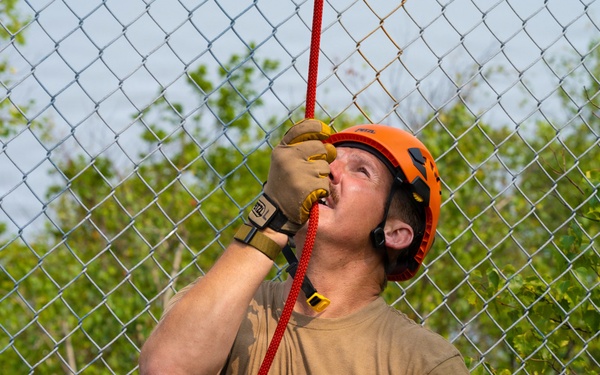 Tower Climbing with the 213th Engineering Installation Squadron