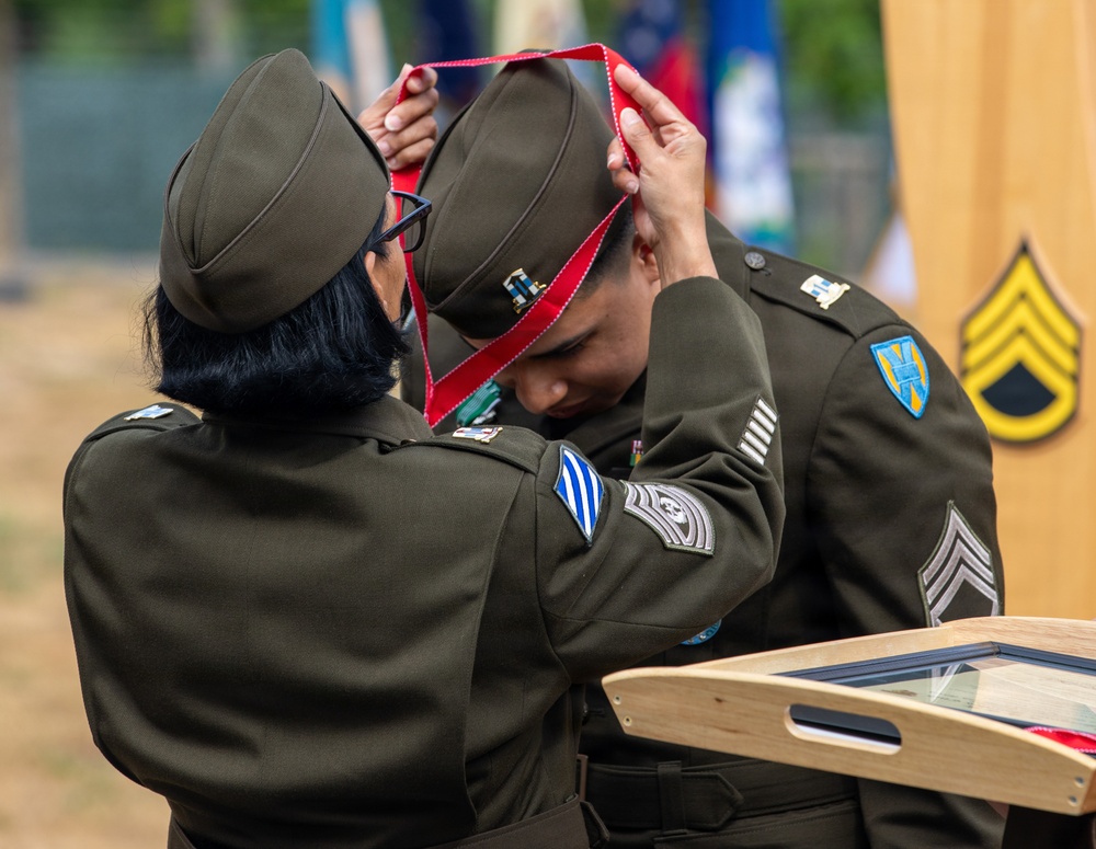 Rheinland-Pfalz Sergeant Morales Club Inducts 21st TSC Soldiers