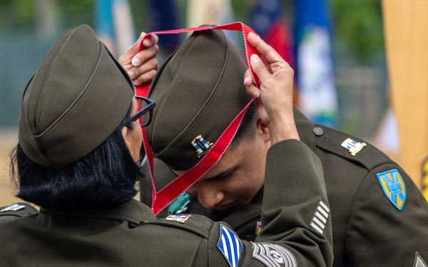 Rheinland-Pfalz Sergeant Morales Club Inducts 21st TSC Soldiers