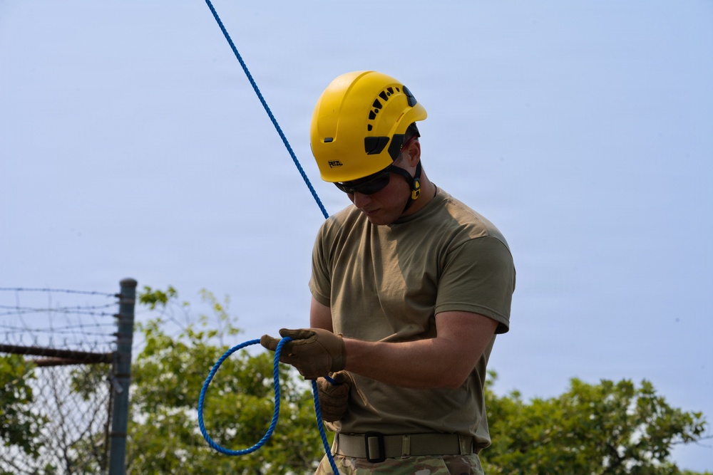 Tower Climbing with the 213th Engineering Installation Squadron