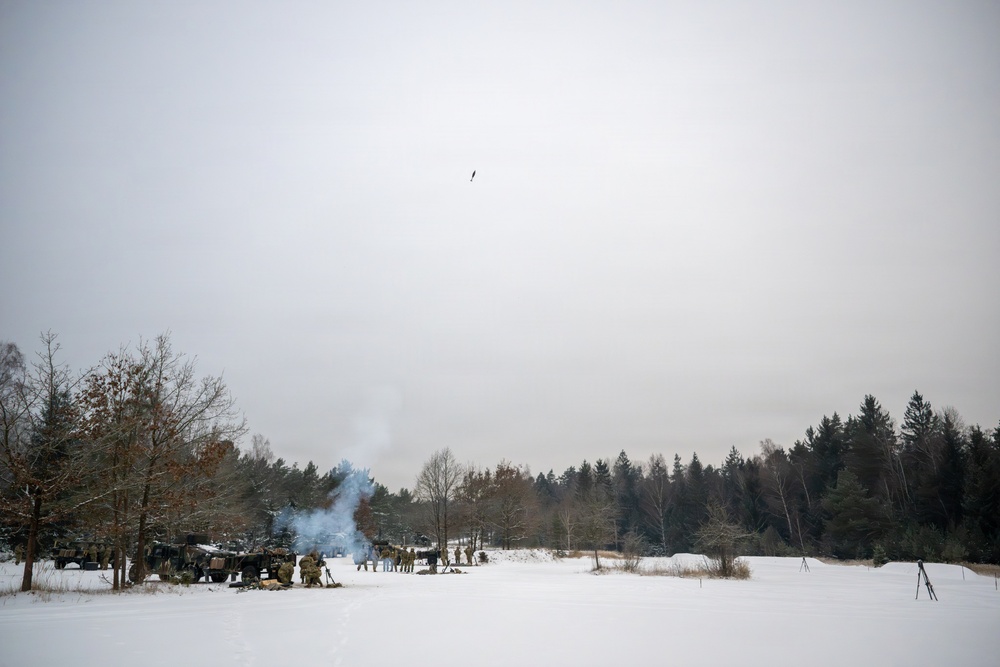 Paratroopers Conduct Mortar Gunnery at Grafenwoehr Training Area