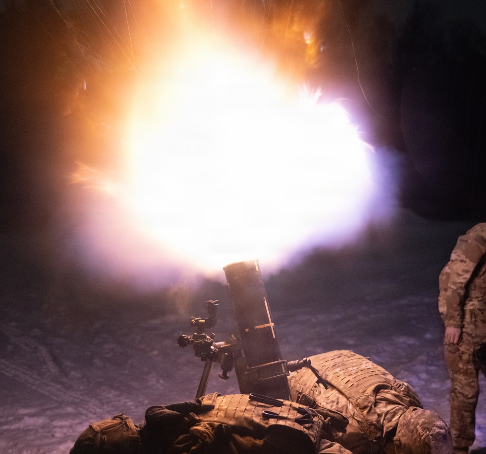 Paratroopers Conduct Mortar Gunnery at Grafenwoehr Training Area