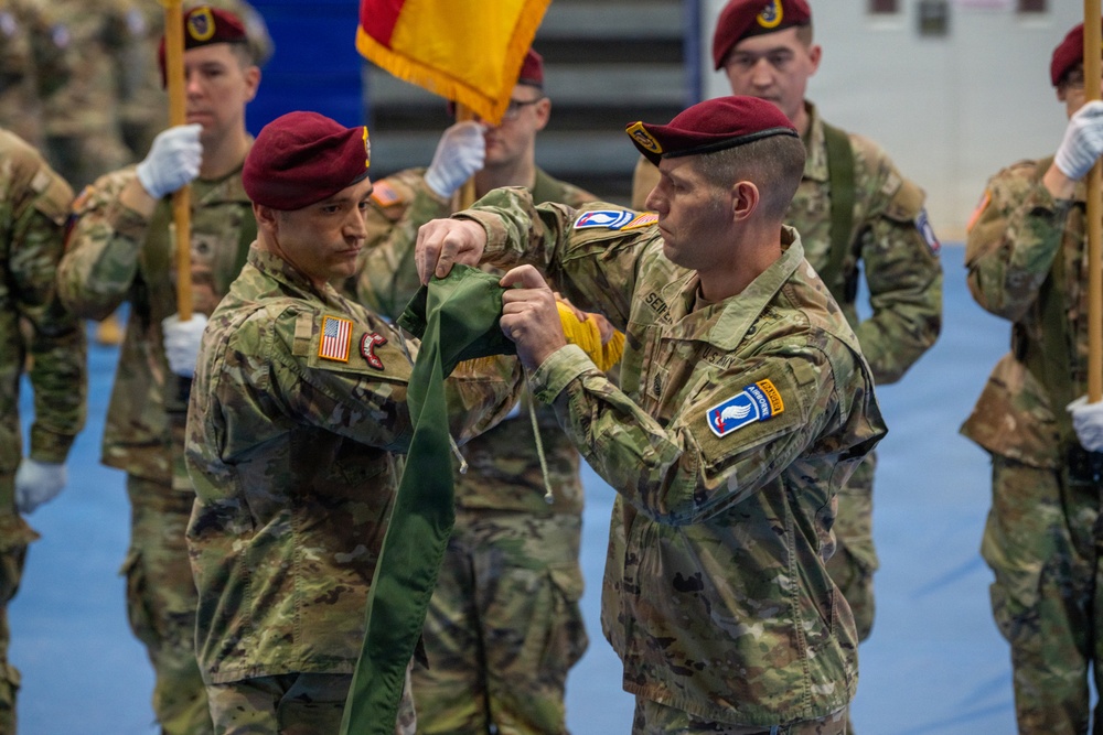1st Squadron, 91st Cavalry Regiment Reflagging Ceremony