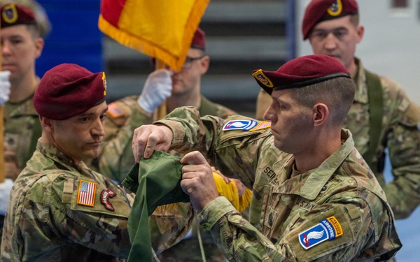 1st Squadron, 91st Cavalry Regiment Reflagging Ceremony