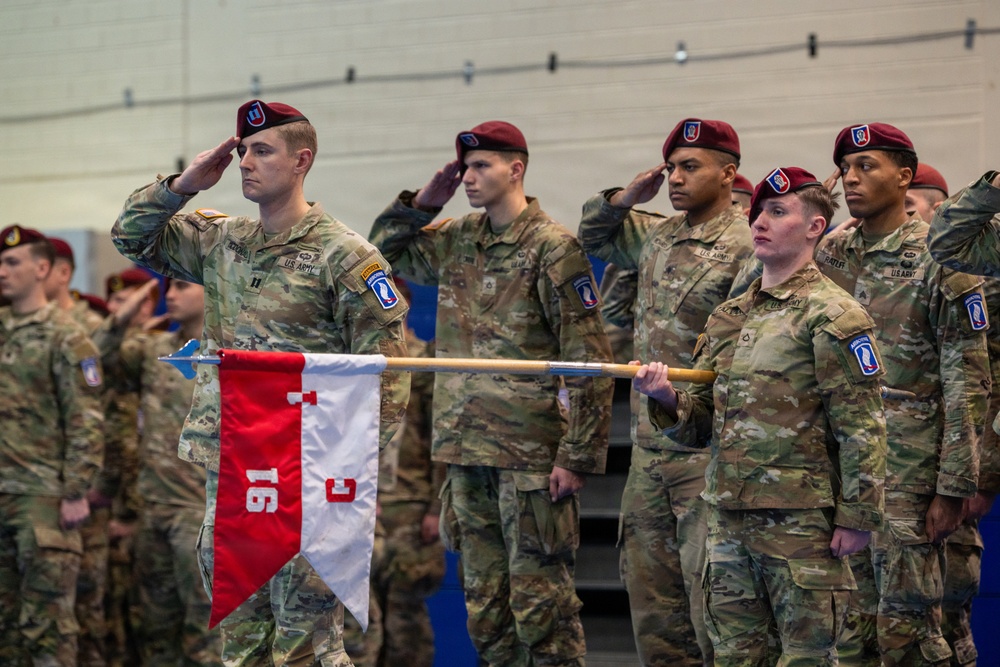 1st Squadron, 91st Cavalry Regiment Reflagging Ceremony
