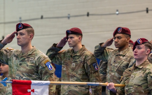 1st Squadron, 91st Cavalry Regiment Reflagging Ceremony
