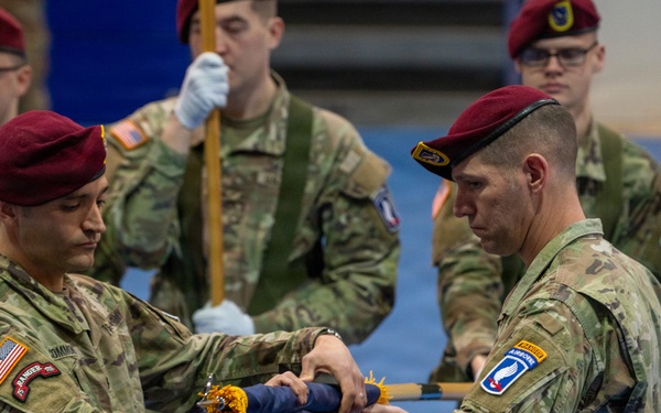1st Squadron, 91st Cavalry Regiment Reflagging Ceremony
