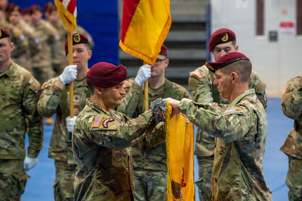 1st Squadron, 91st Cavalry Regiment Reflagging Ceremony