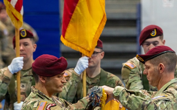 1st Squadron, 91st Cavalry Regiment Reflagging Ceremony