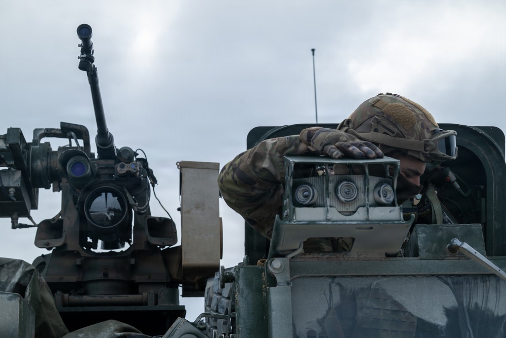 Alpha Troop, 1st Squadron, 2nd Cavalry Regiment Conducts Gunnery Training