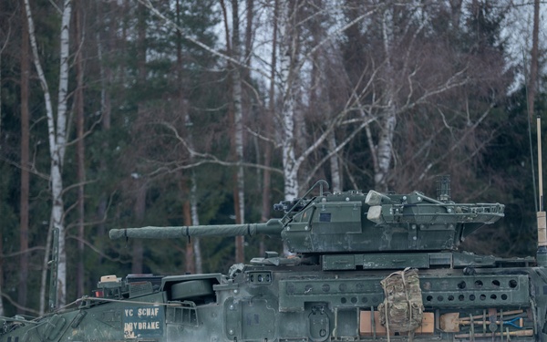 Alpha Troop, 1st Squadron, 2nd Cavalry Regiment Conducts Gunnery Training