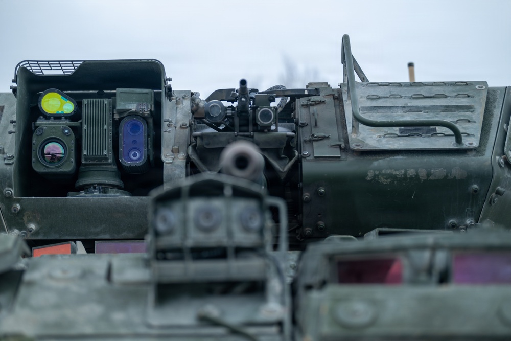 Alpha Troop, 1st Squadron, 2nd Cavalry Regiment Conducts Gunnery Training