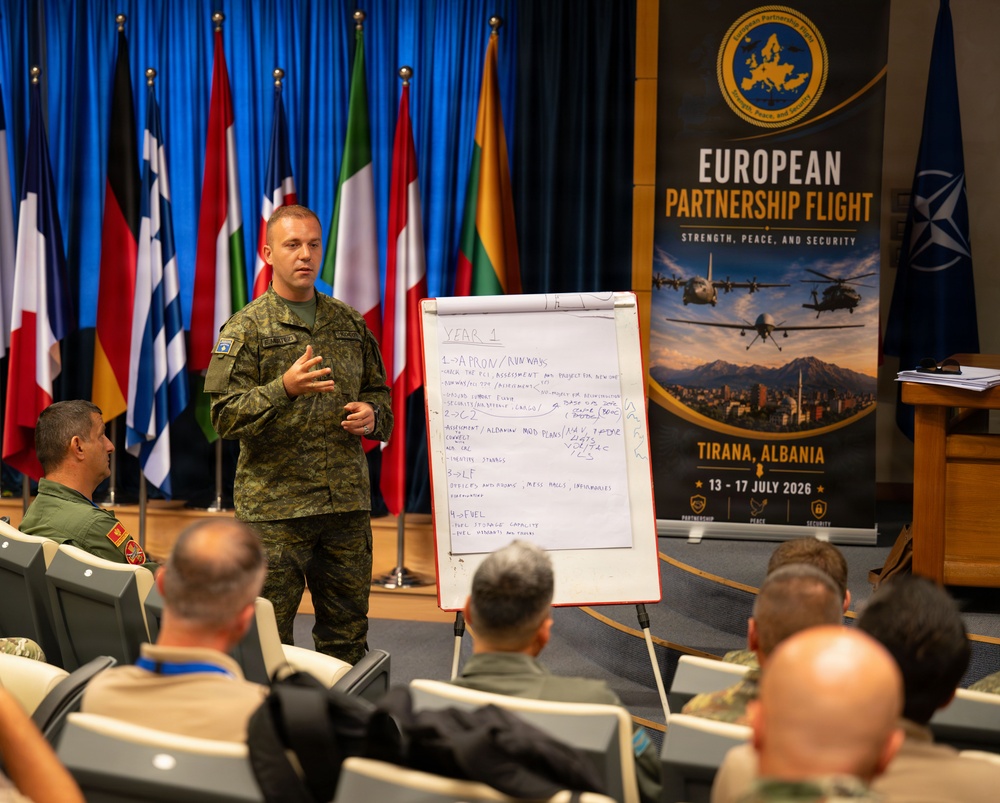 European Partnership Flight - Albania strengthens regional airbase operations through multinational collaboration