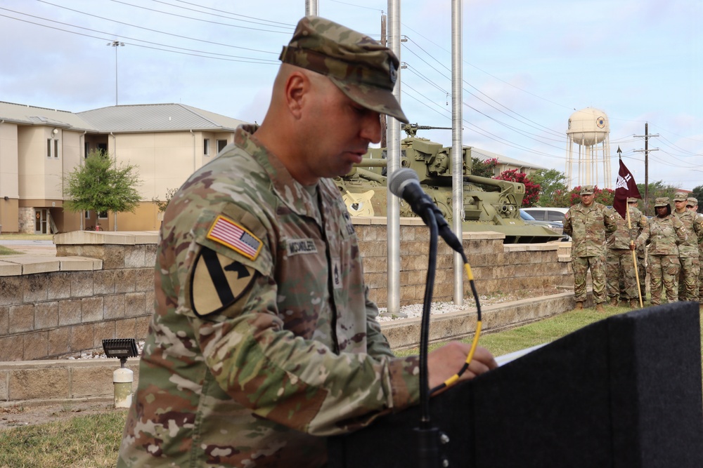 11th Field Hospital Change of Responsibility