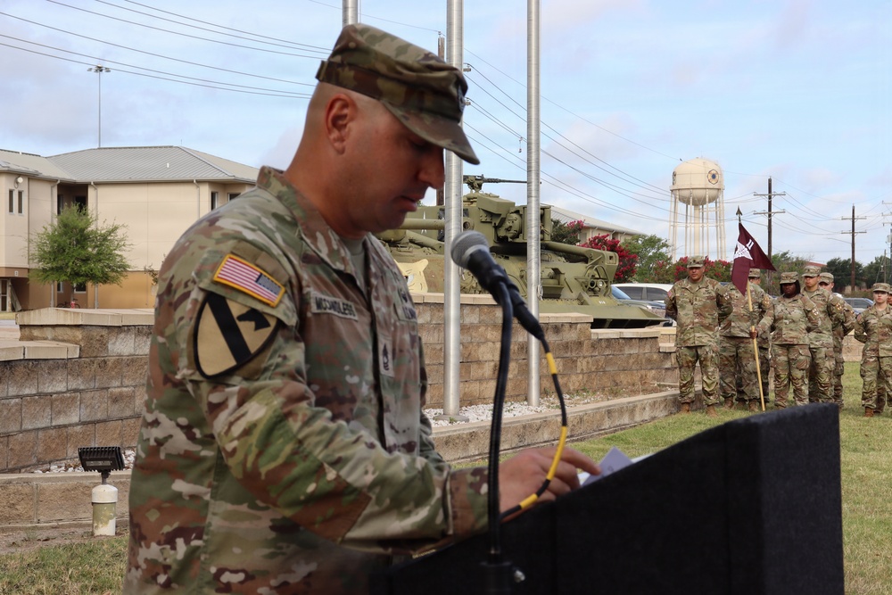 11th Field Hospital Change of Responsibility