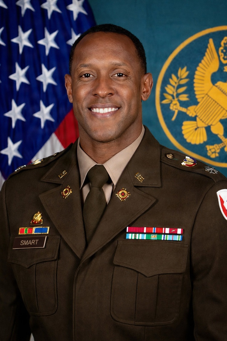 Lieutenant Colonel Jamaal D. Smart, Commander, Army Field Support Battalion-Carson.