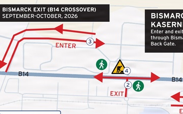 Construction Detour - Bismarck Exit
