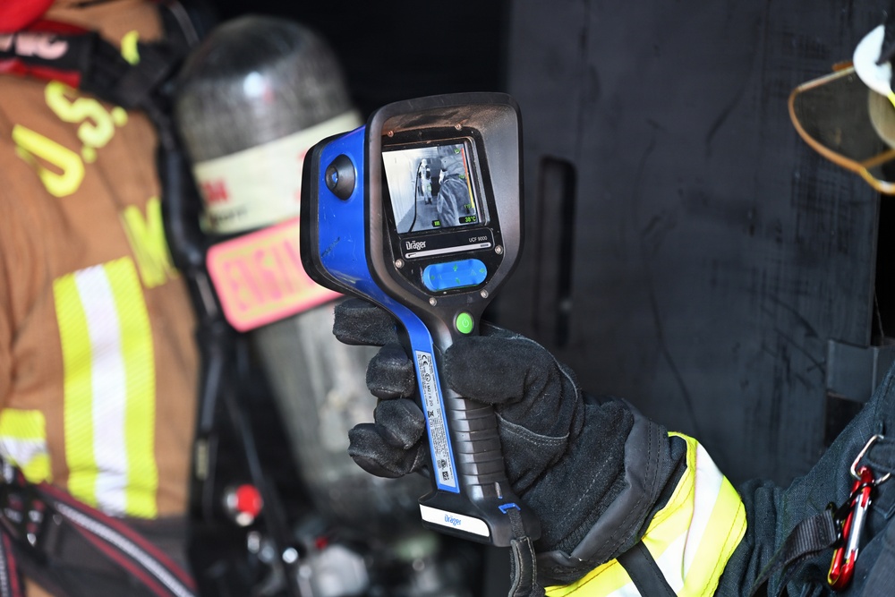 Firefighters Practice Domestic Fire Response in Italy