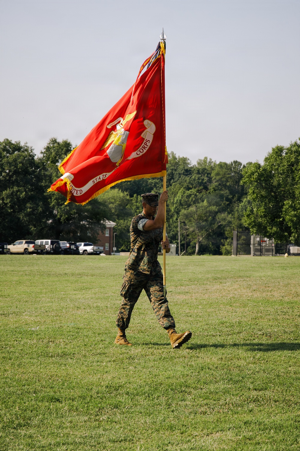 The Basic School change of command ceremony