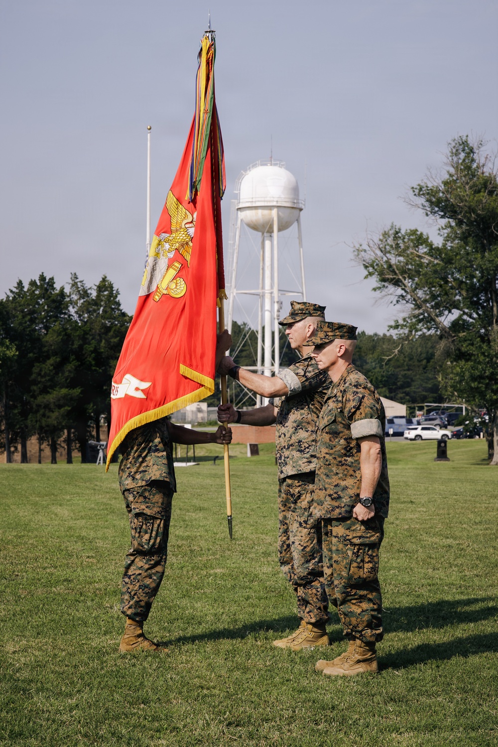 The Basic School change of command ceremony