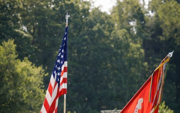 The Basic School change of command ceremony
