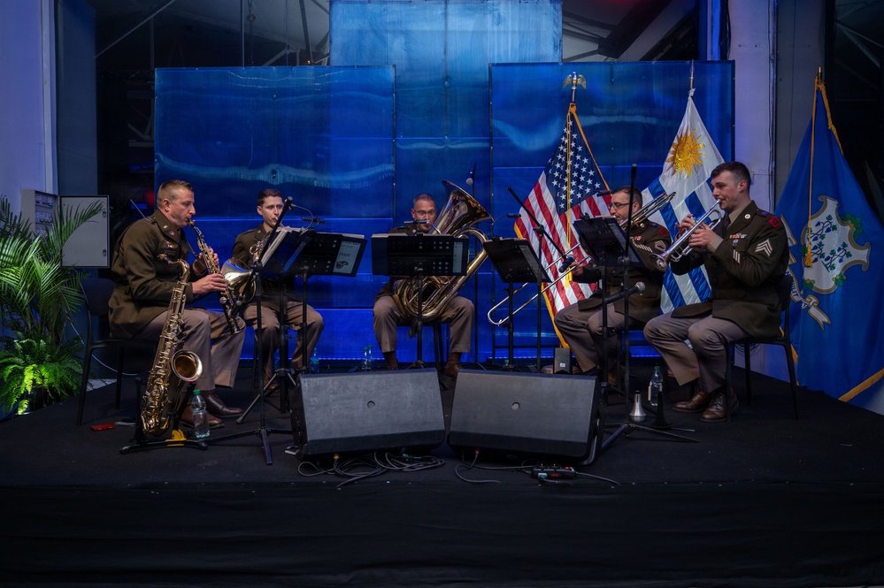 102nd Army Band performs at America 250 celebration in Uruguay
