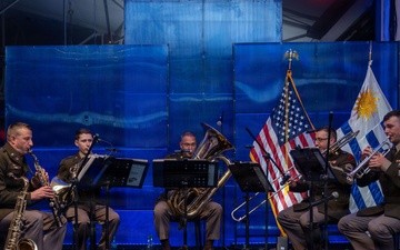 102nd Army Band performs at America 250 celebration in Uruguay