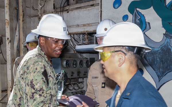 Ring Off Ceremony aboard USS Bataan (LHD 5)